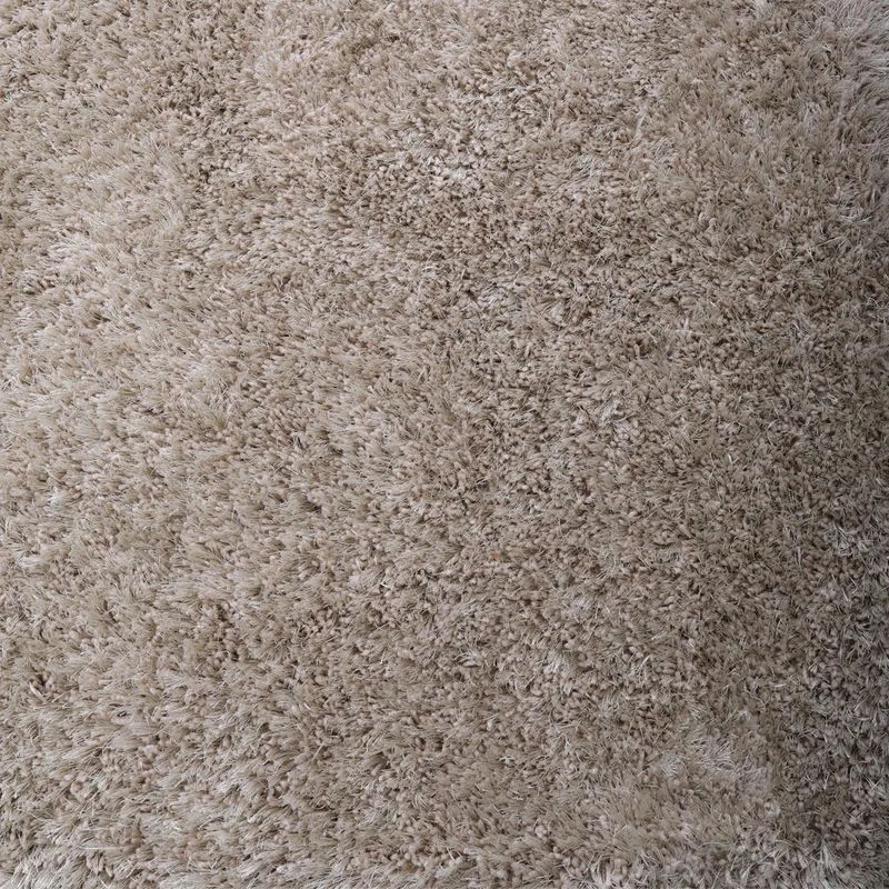 Kavilash Handmade Shag Ivory Area Rug 8'x10' thumbnail 4