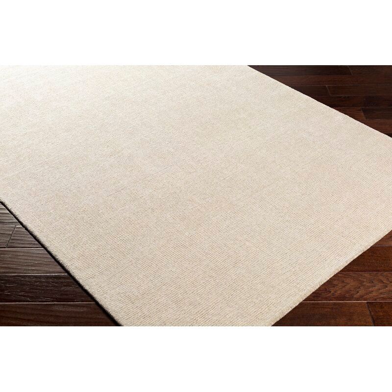 Dingman Handmade Tufted Ivory Area Rug-8'x10' thumbnail 4