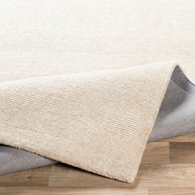 Dingman Handmade Tufted Ivory Area Rug-8'x10' thumbnail 6