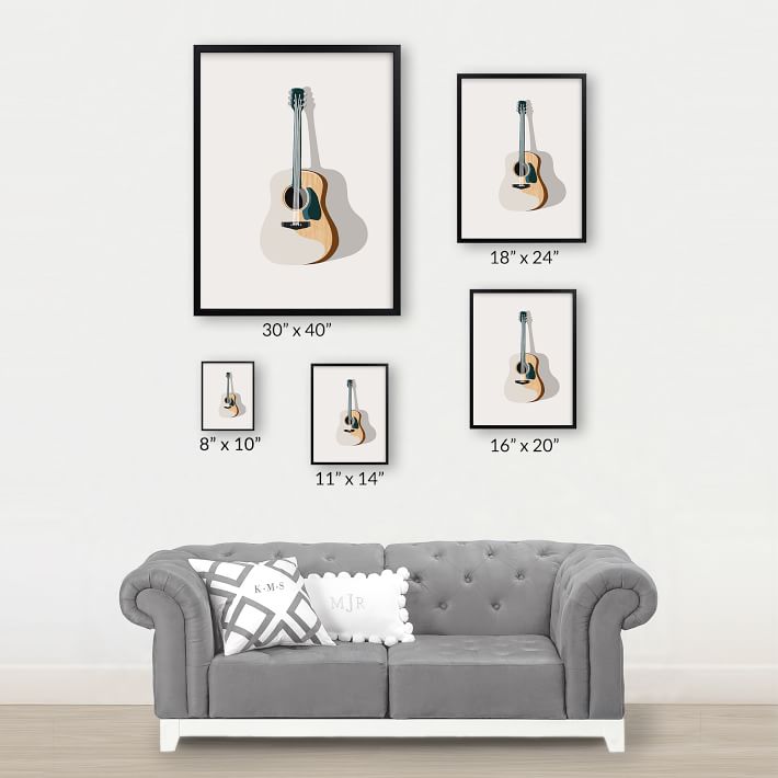 Guitarra Framed Art by Minted 18"x24" thumbnail 4