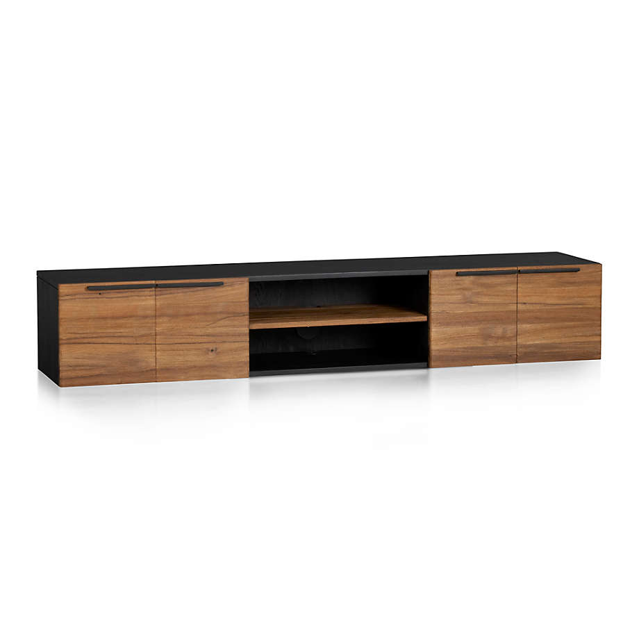 Rigby Natural Large Floating Media Console thumbnail 2