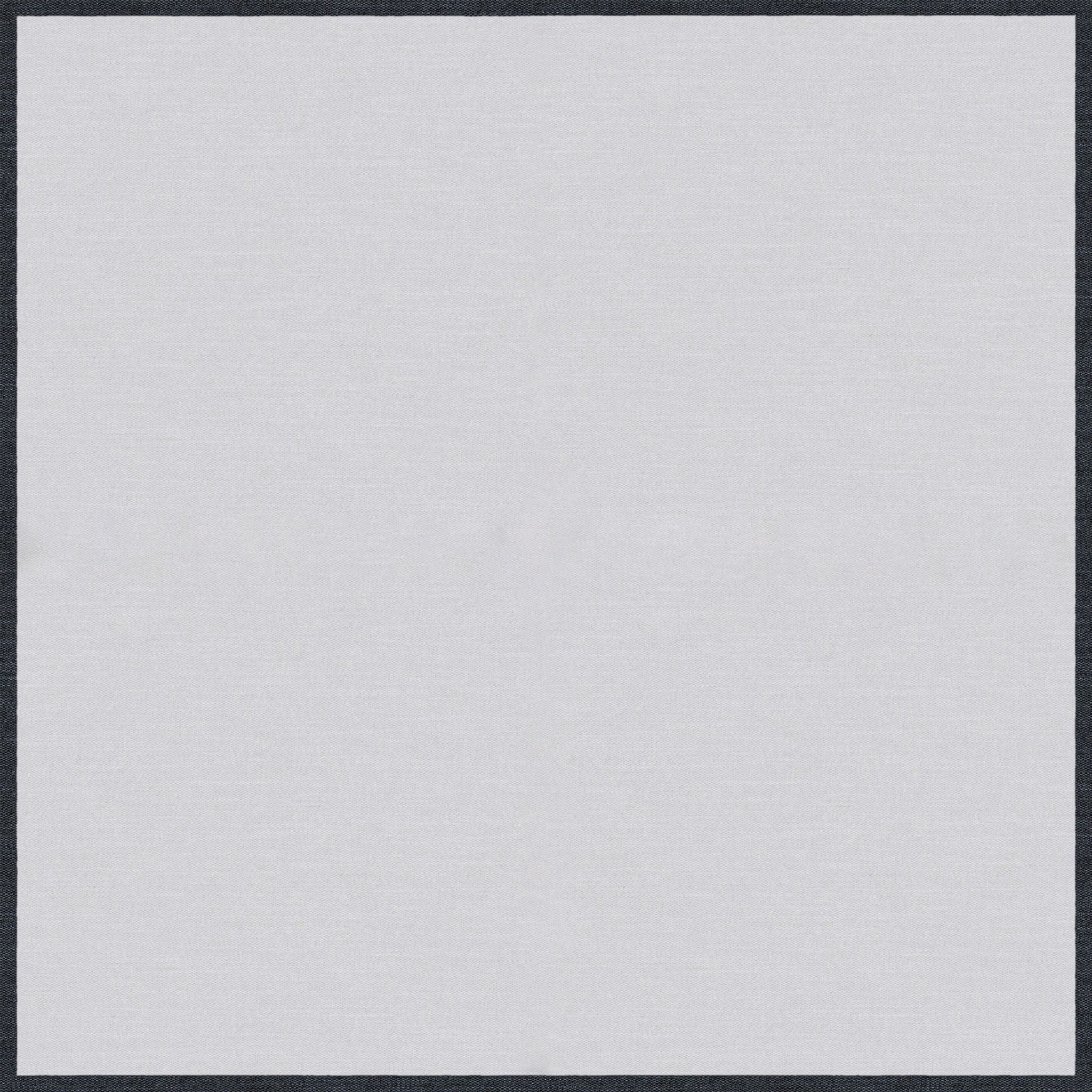 Belgian Flax Linen Contrast Flange Duvet Cover-King thumbnail 3
