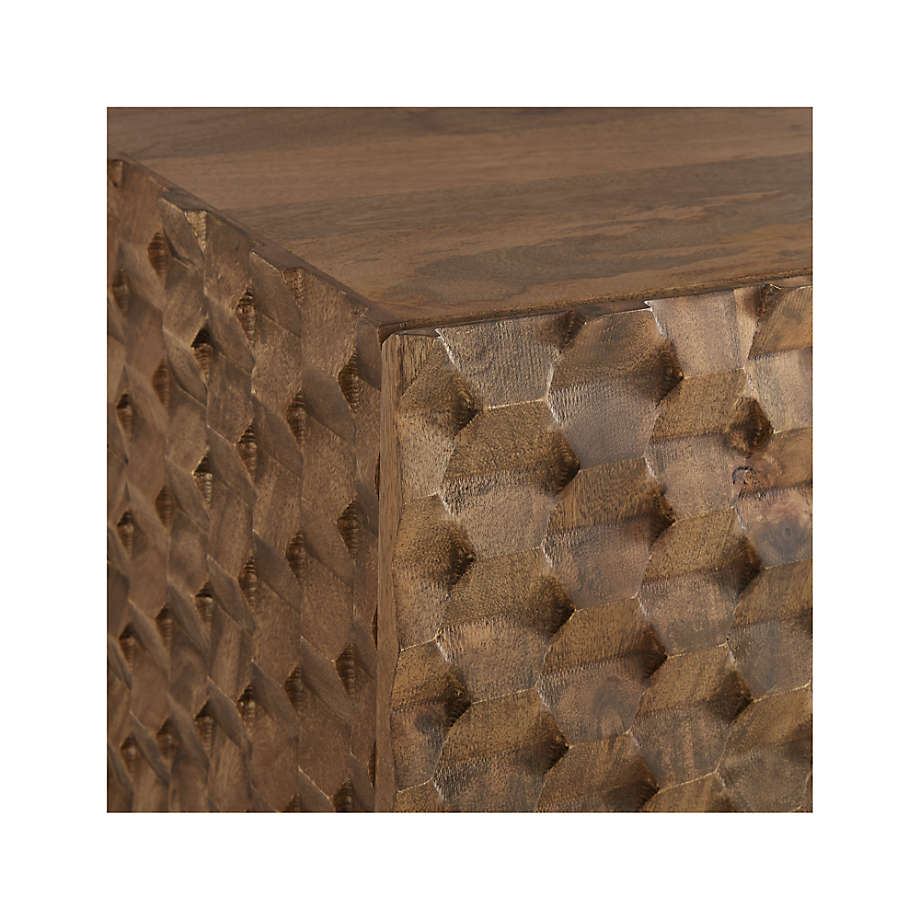 Raffael Carved Wood Media Console thumbnail 6