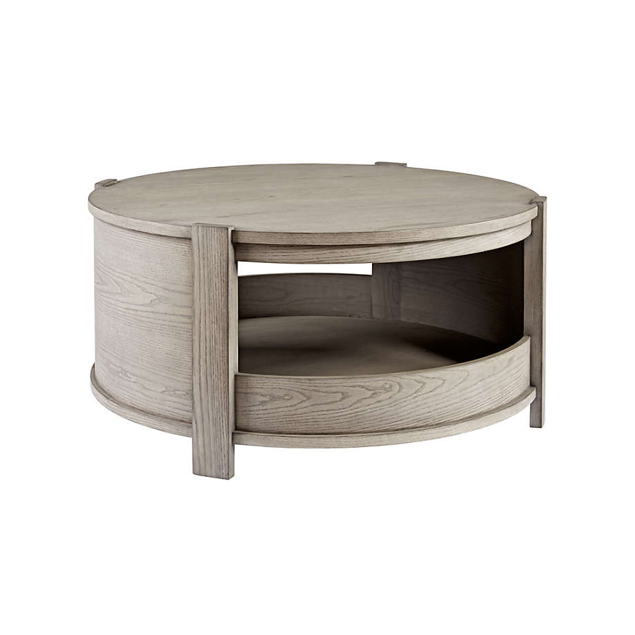 Rotunda Grey Stain Kids Table with Storage thumbnail 2