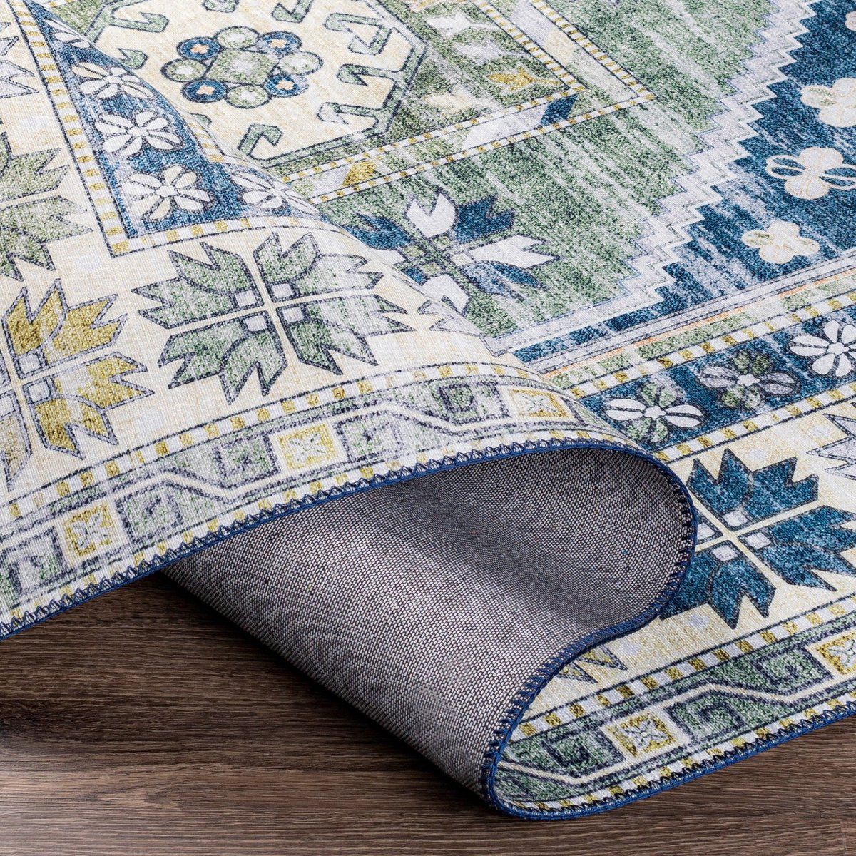 Iris-27617 Area Rug-2'6"x7'6" thumbnail 6