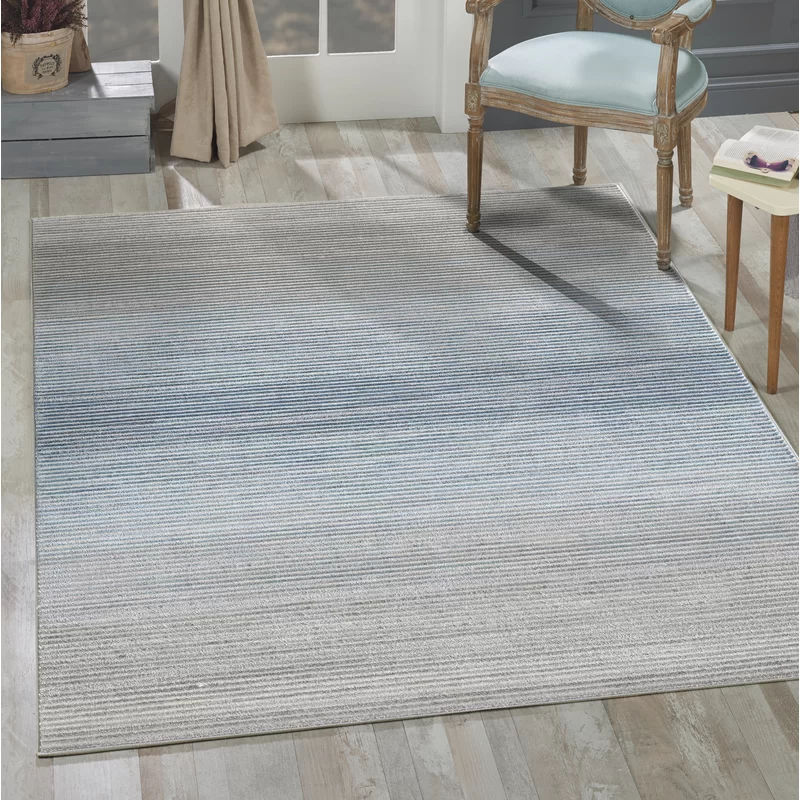 Woodstock Striped Area Rug-7'9"x10'2" thumbnail 3