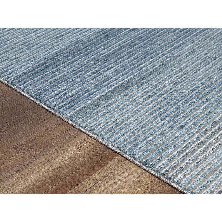 Woodstock Striped Area Rug-7'9"x10'2" thumbnail 5