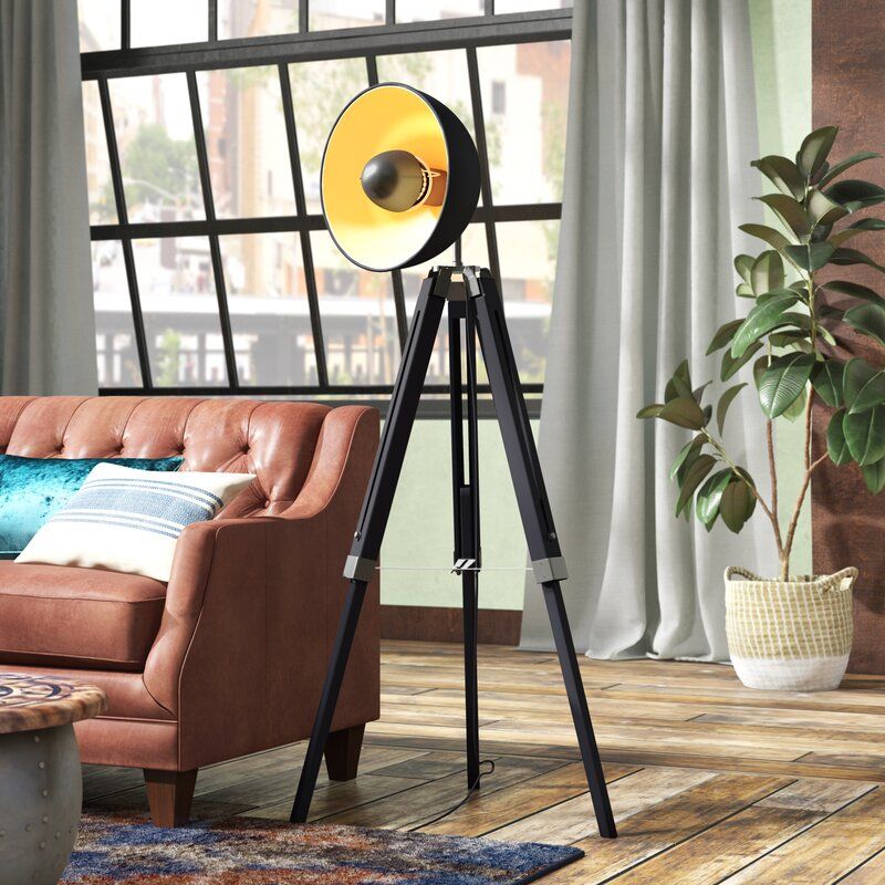 Kingswood Tripod Floor Lamp thumbnail 5