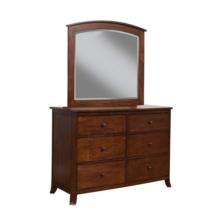 Greggory 6 Drawer Solid Wood thumbnail 3