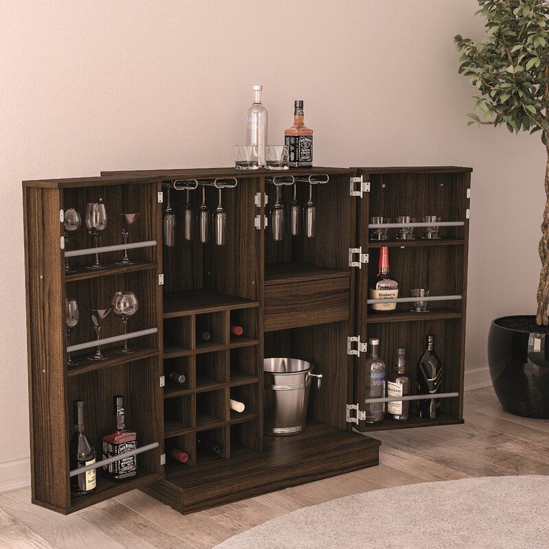 Hearne Expandable Bar Cabinet thumbnail 4