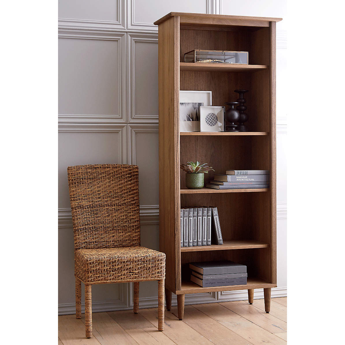 Kendall Walnut Bookcase thumbnail 5