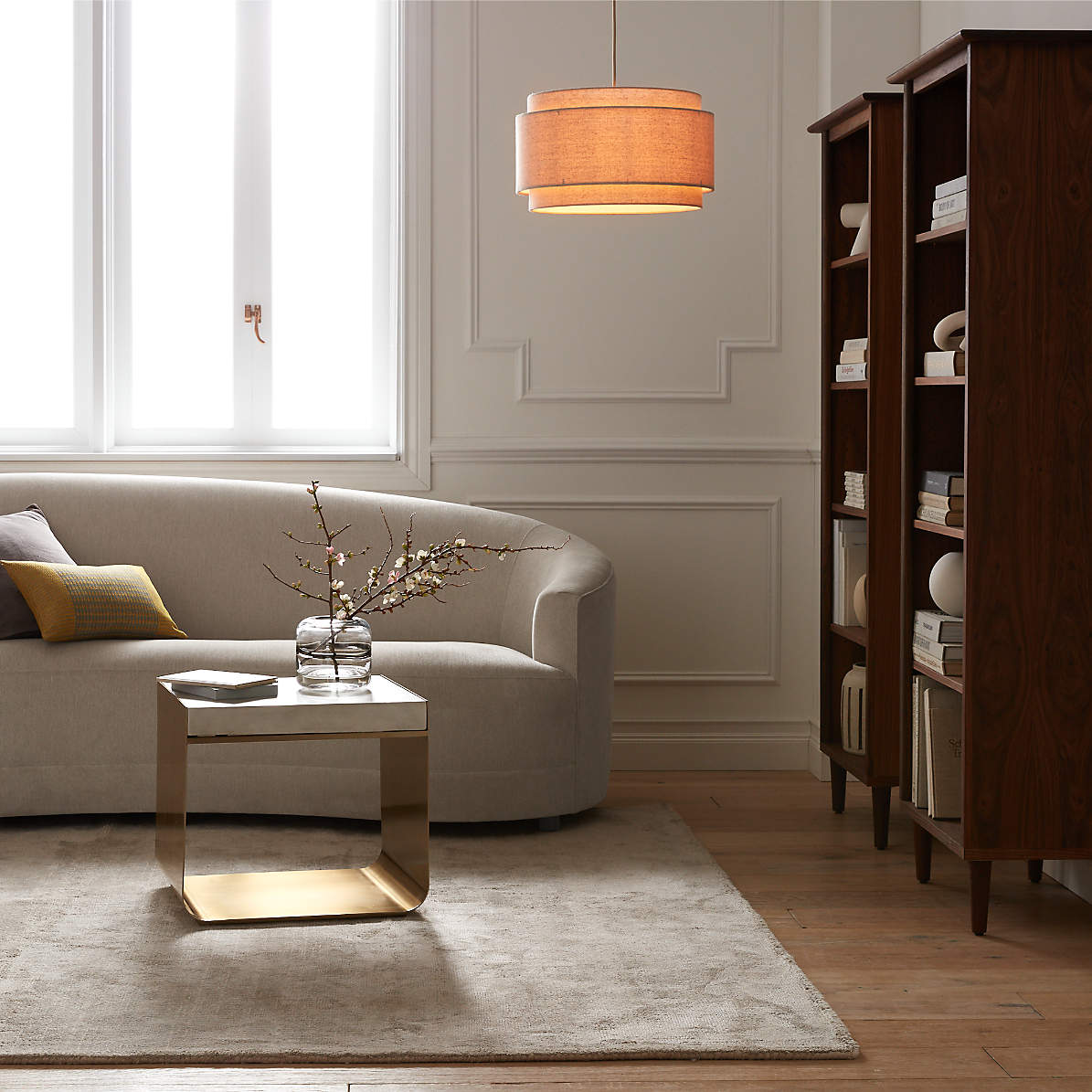 Kendall Walnut Bookcase thumbnail 8