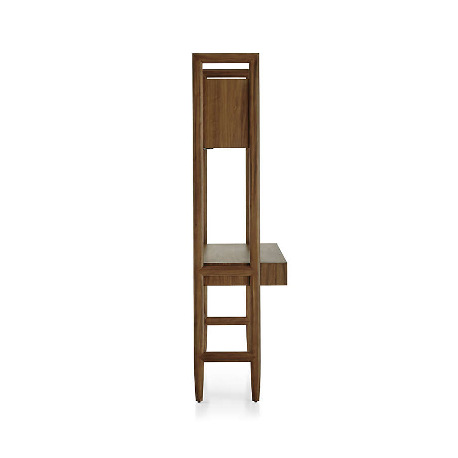 Tate Bookcase Desk with Outlet thumbnail 3