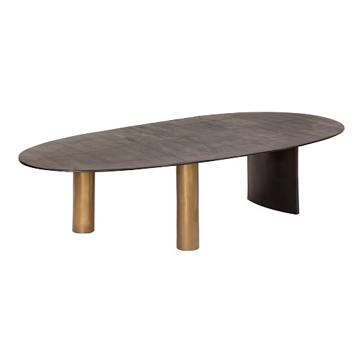 Aluminum Flat Leg Coffee Table thumbnail 2