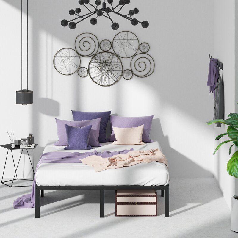 Blough Steel Bed Frame Queen thumbnail 2