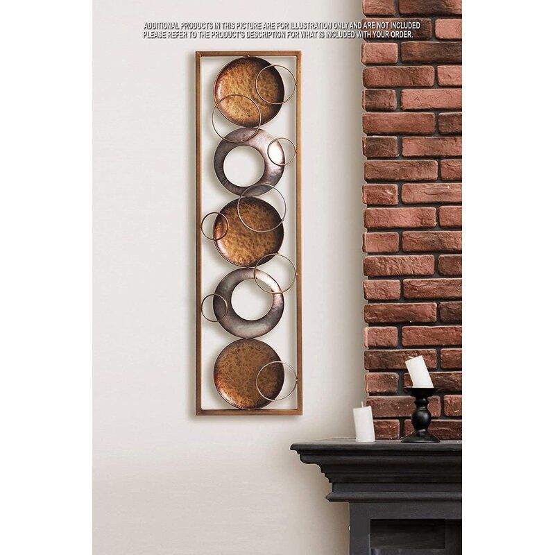 Metal Wall Décor Set of 2 thumbnail 3