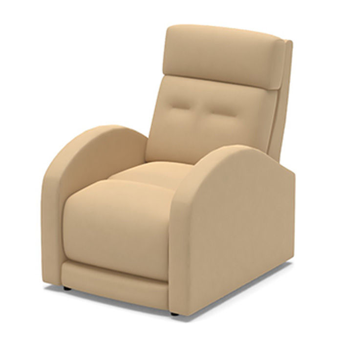 Bank Shot Genuine Leather Manual Rocker Standard Recliner thumbnail 2