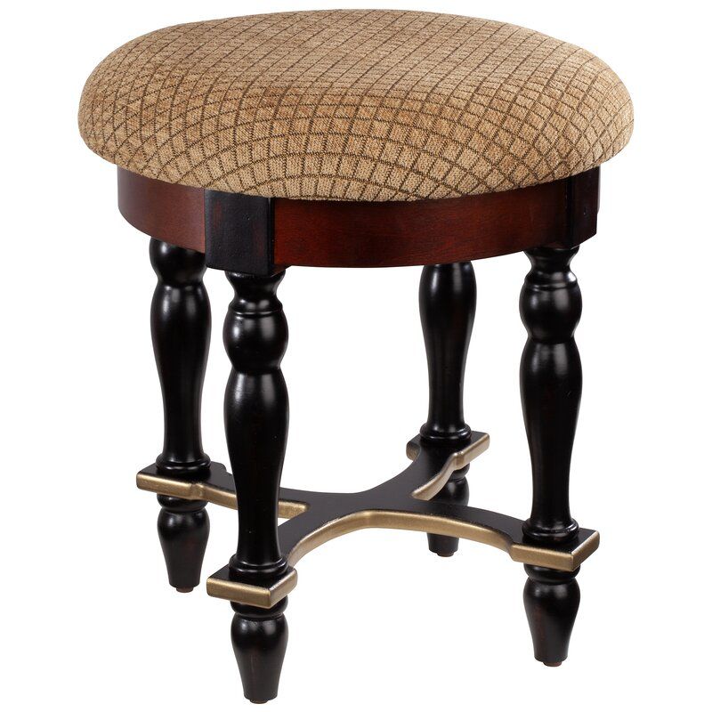 Grand 16'' Tall Solid Wood Accent Stool thumbnail 4