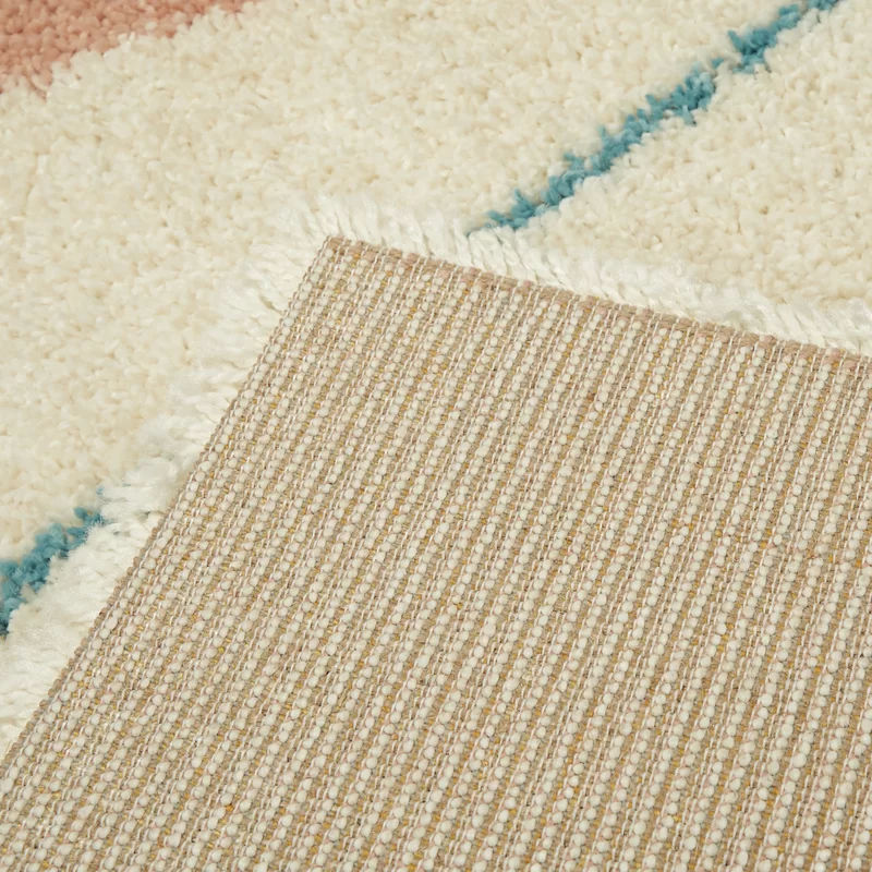 Bonifay Geometric Off White Area Rug-7'10"x10' thumbnail 5