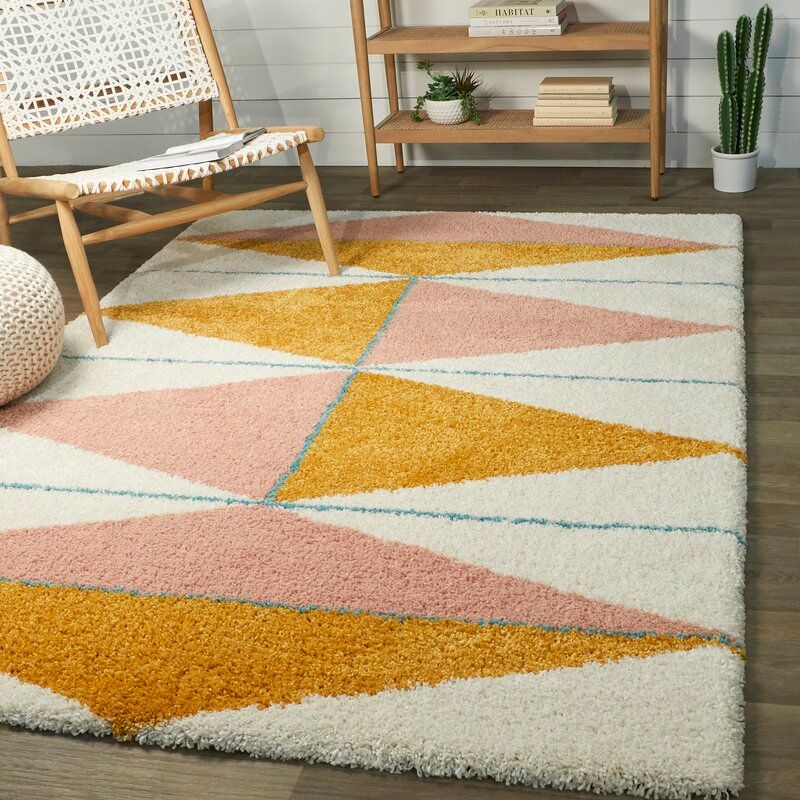 Bonifay Geometric Off White Area Rug-7'10"x10' thumbnail 2