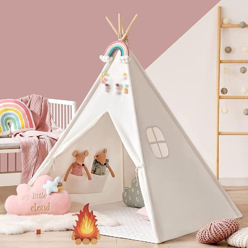 Kids Play Tent With Mat thumbnail 5