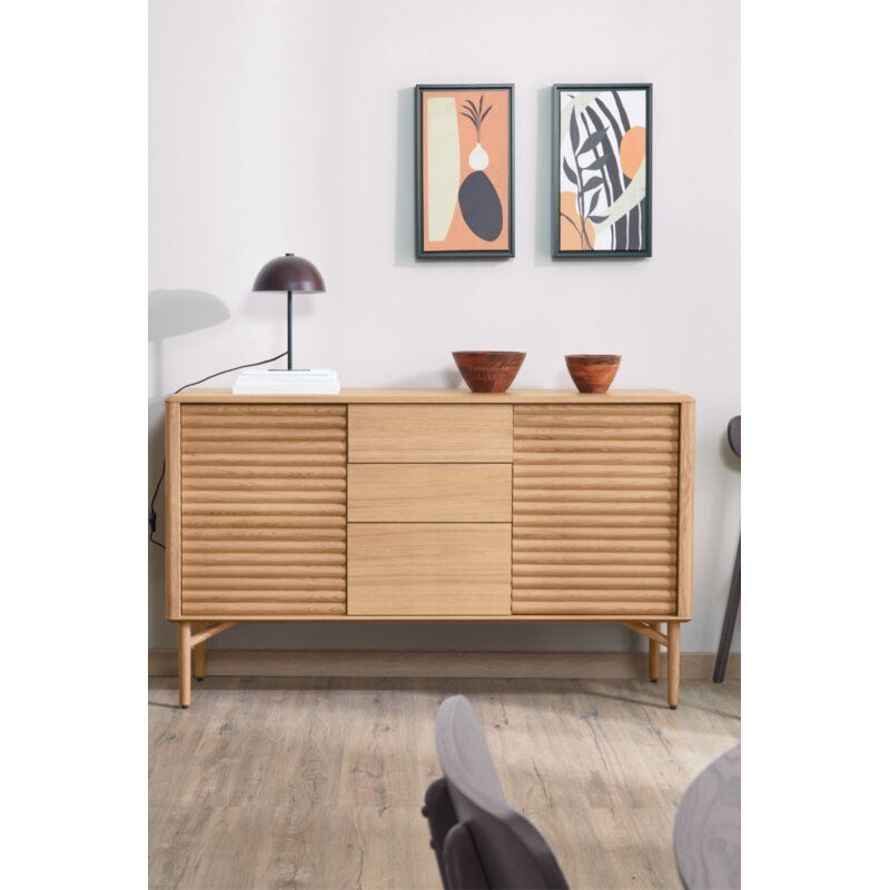Lenon 61'' Wide 3 Drawer Sideboard thumbnail 14
