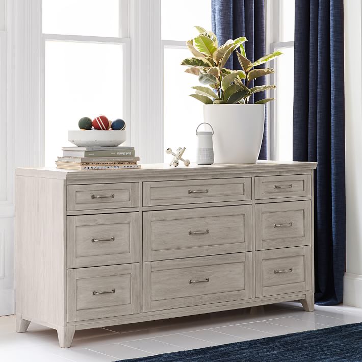 Hampton 9 Drawer Wide Dresser thumbnail 3