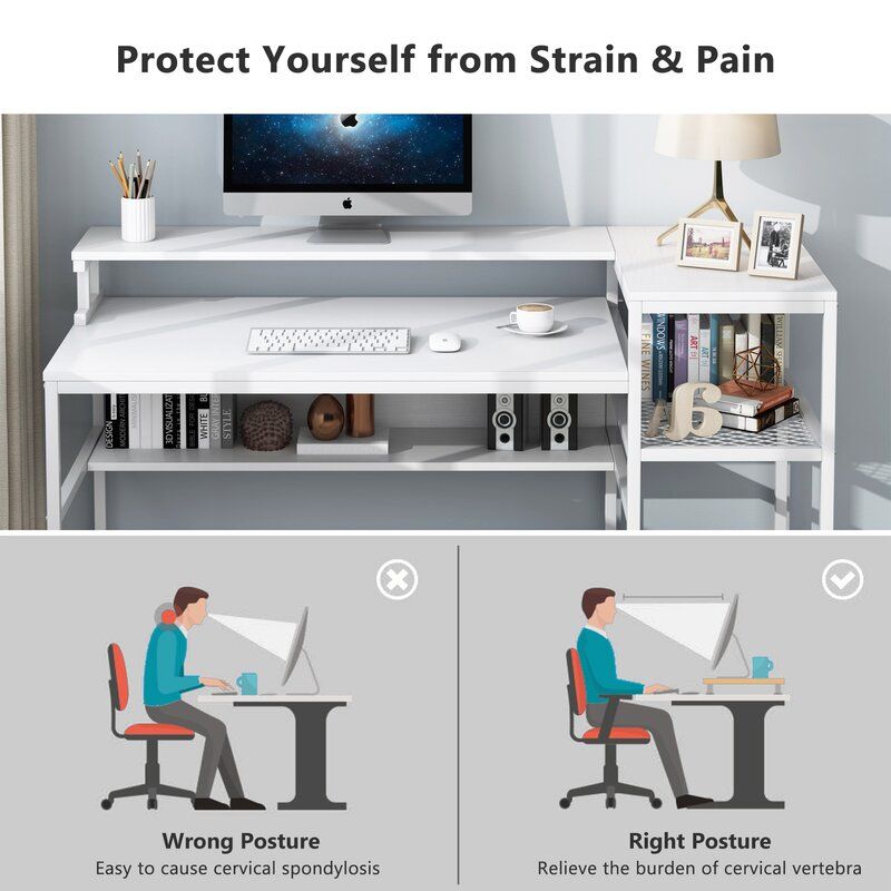 Desk with Hutch thumbnail 5