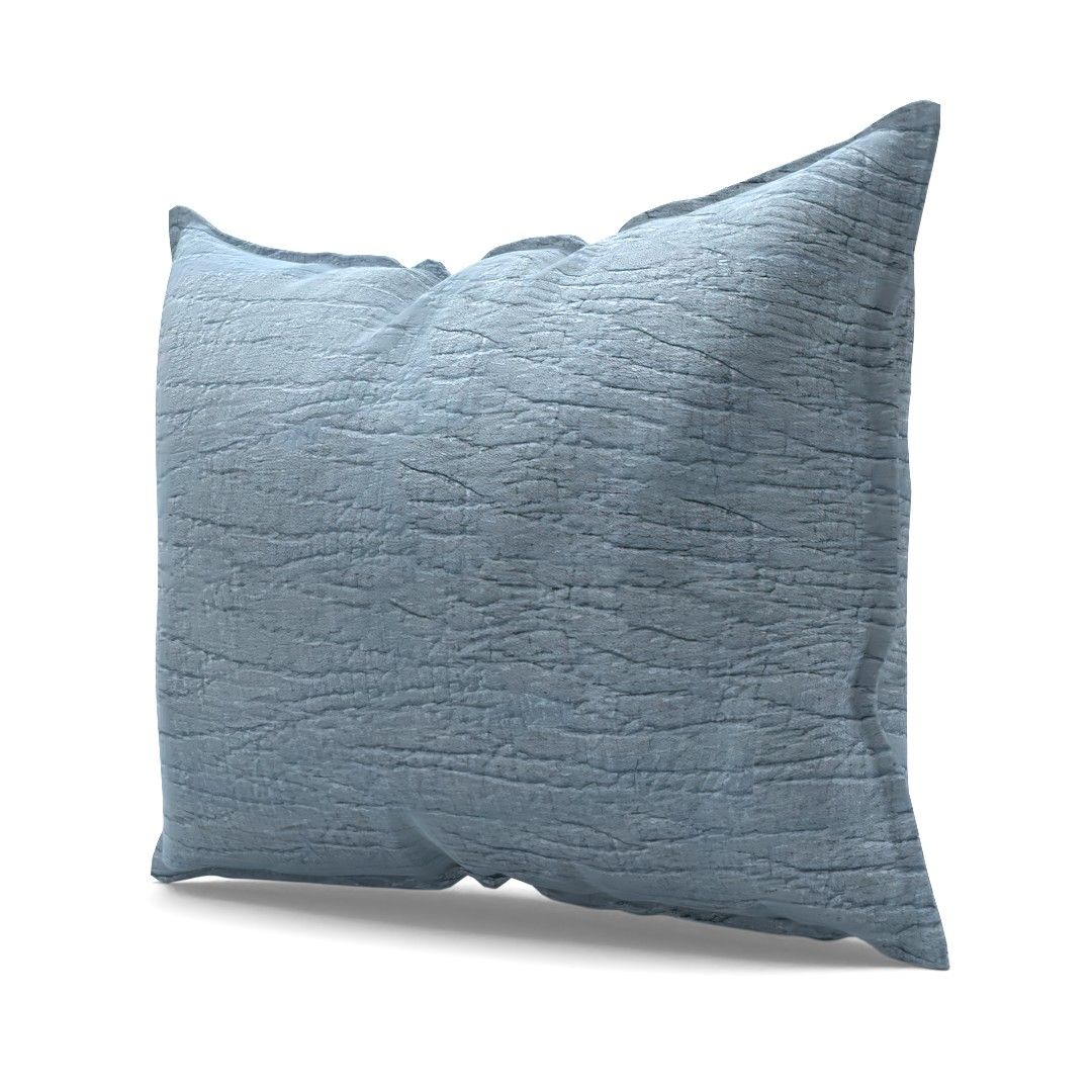 Belgian Flax Linen Hand Stitched Standard Shams, Set of 2, Without Insert, 26"x20" thumbnail 3
