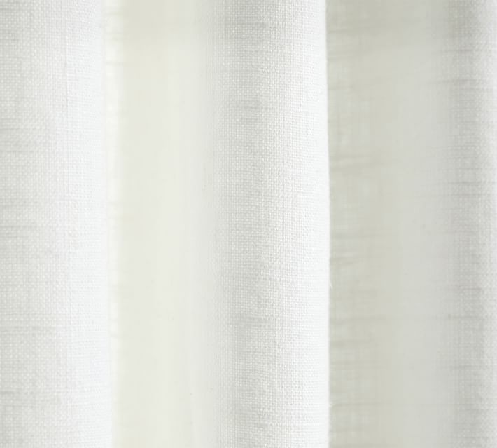 Emery Linen Pinch Pleat Curtain 96" thumbnail 3