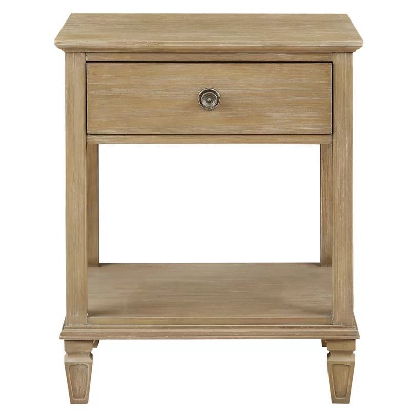 Victoria Solid Wood Nightstand thumbnail 4