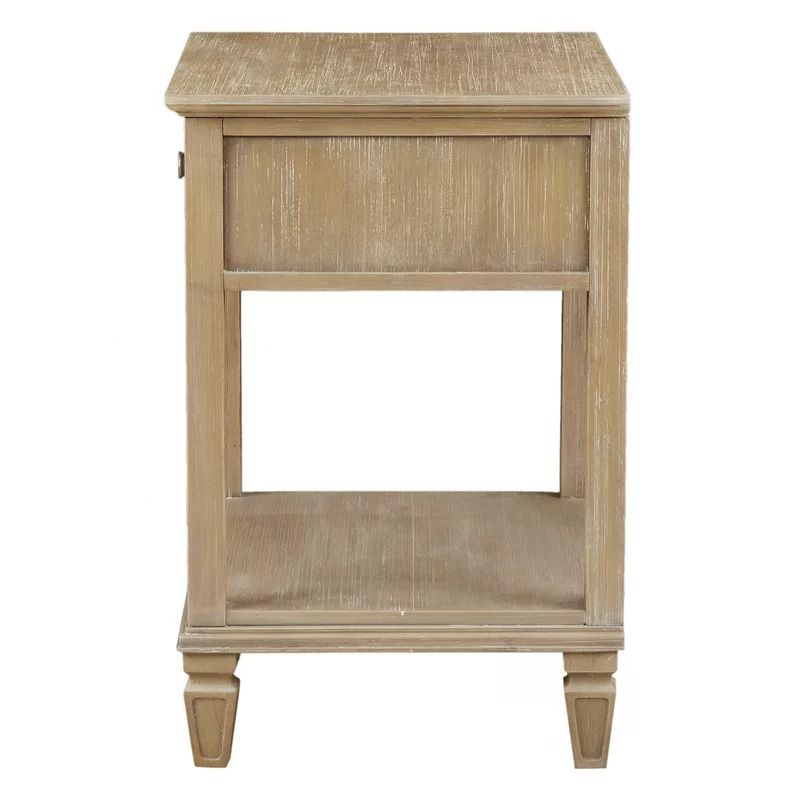 Victoria Solid Wood Nightstand thumbnail 5