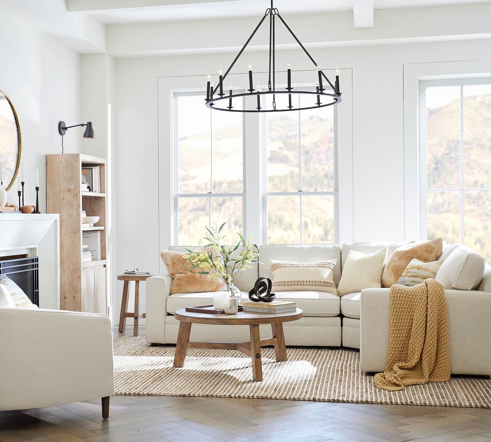 Remington Iron Round Chandelier (42"-60") thumbnail 5