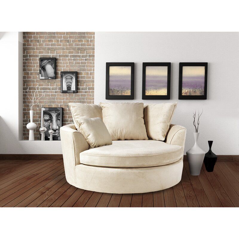 Marta Wide Barrel Chair thumbnail 2