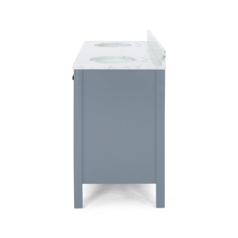 Caryl Double Bathroom Vanity Set thumbnail 2