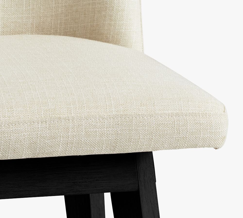 Layton Upholstered Swivel Stool thumbnail 4