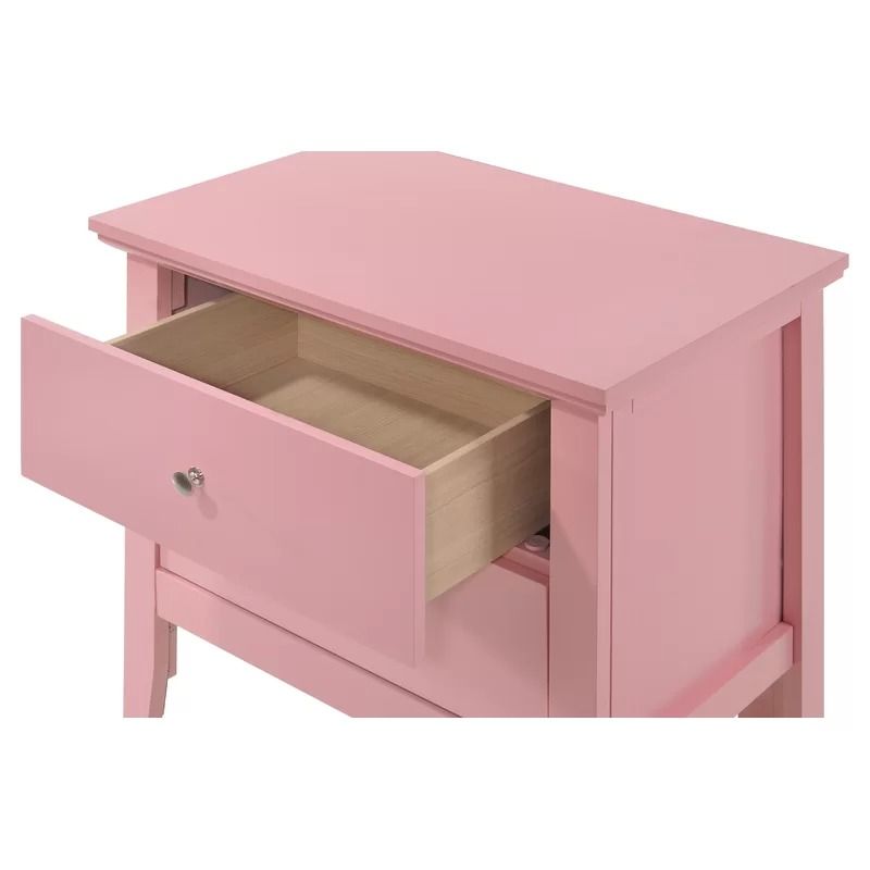 Adames Tall 2 Drawer Nightstand thumbnail 4