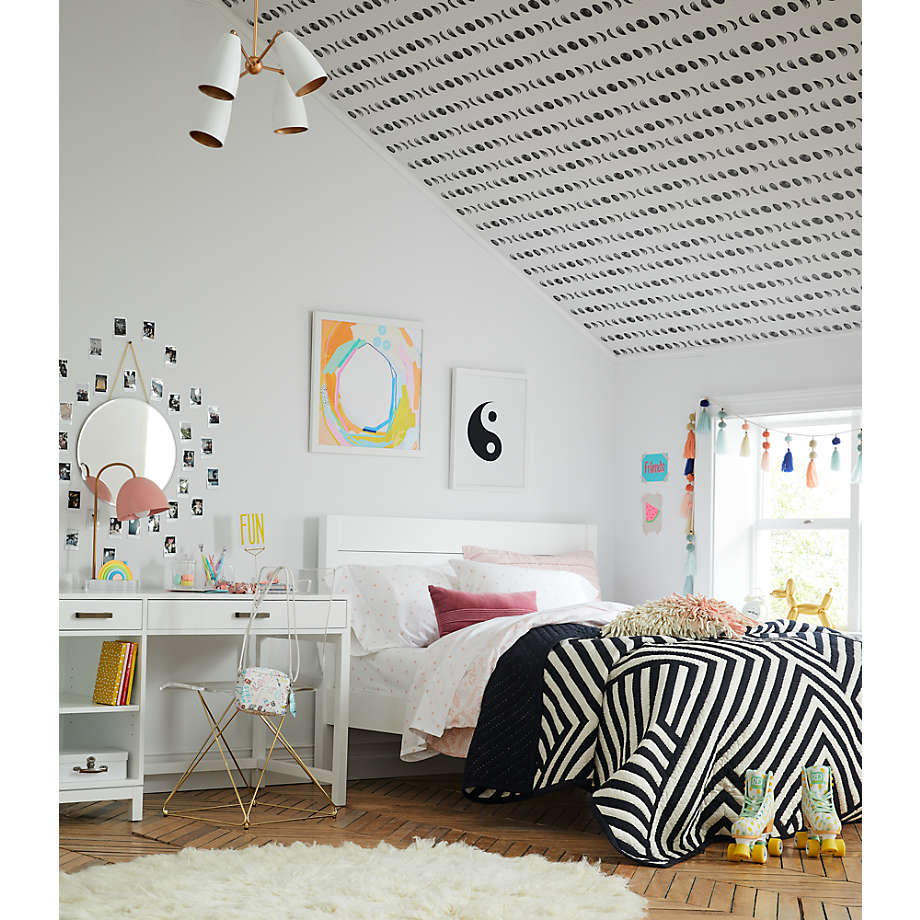 Chasing Paper Black and White New Moon Removable Wallpaper-2'x12' thumbnail 5