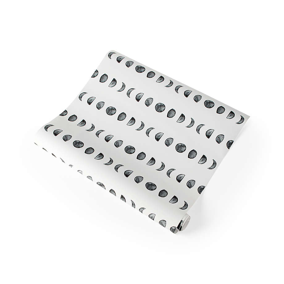 Chasing Paper Black and White New Moon Removable Wallpaper-2'x12' thumbnail 6