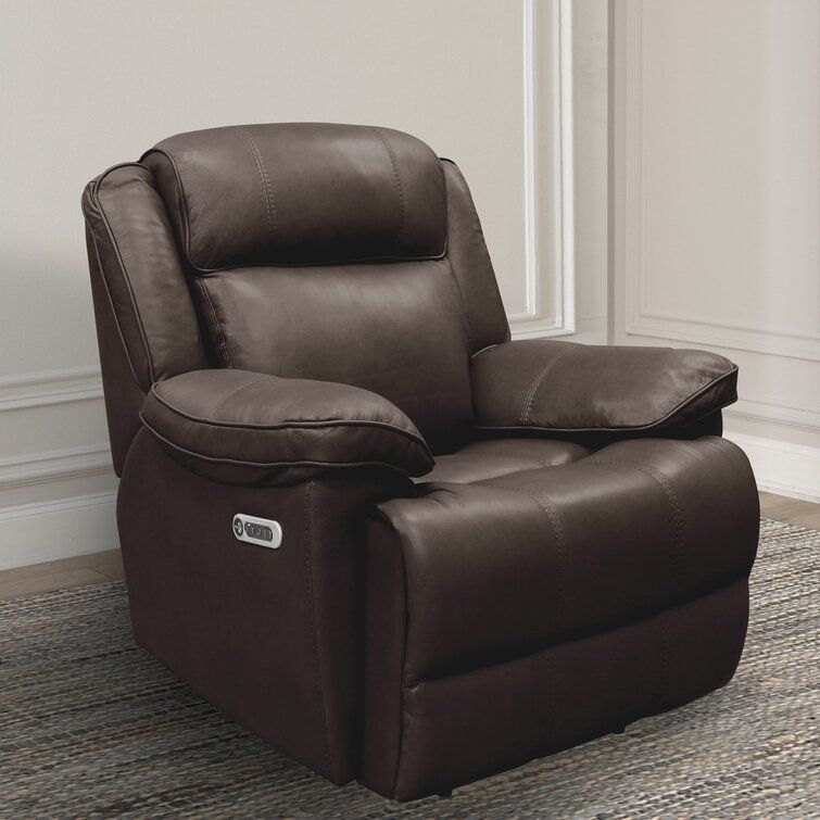 Engler Genuine Leather Power Glider Standard Recliner thumbnail 3