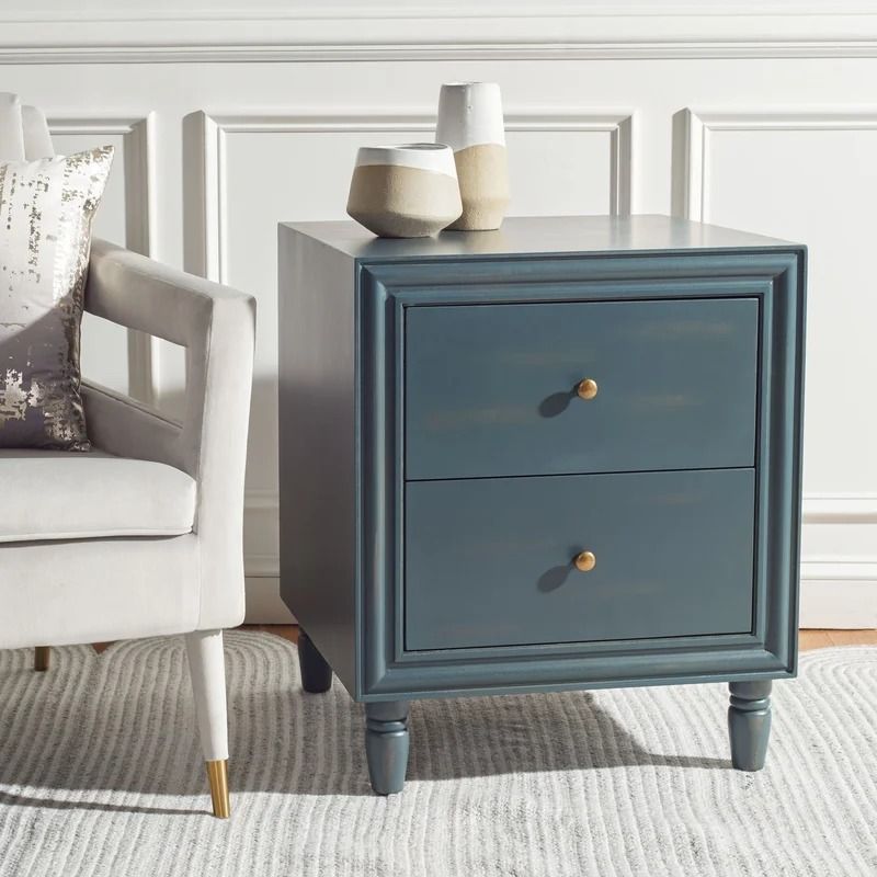 Sadie 26'' Tall 2 - Drawer Nightstand thumbnail 2