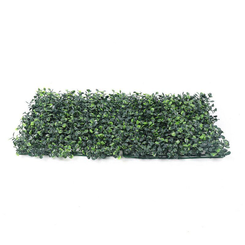 Plant Artificial Mat Green Wall Hedge Grass Set of 48 thumbnail 4