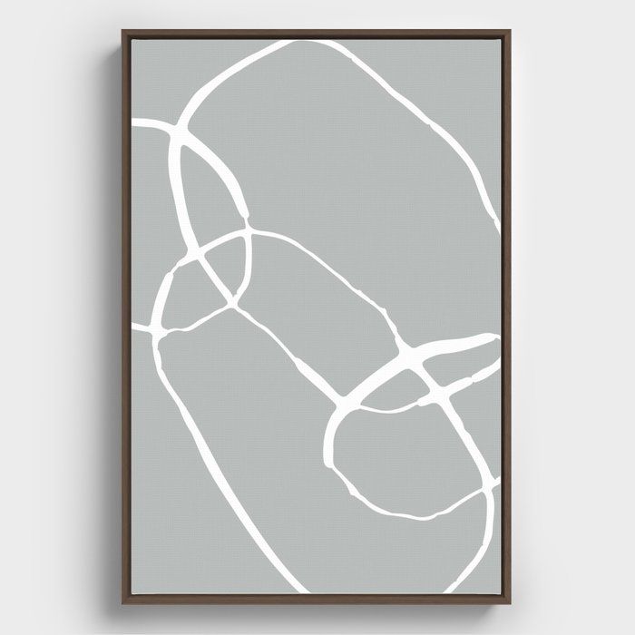 Industrial Decor Abstract Canvas with Frame-24"x36" thumbnail 2