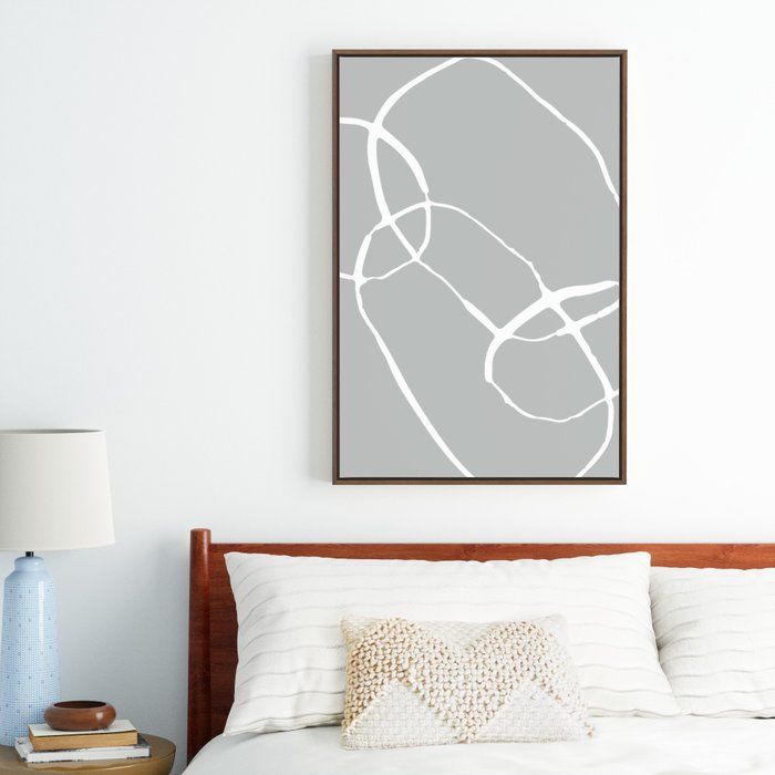 Industrial Decor Abstract Canvas with Frame-24"x36" thumbnail 3
