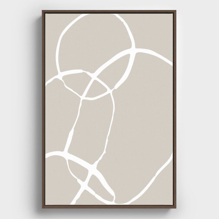 Industrial Decor Abstract Canvas with Frame-24"x36" thumbnail 2