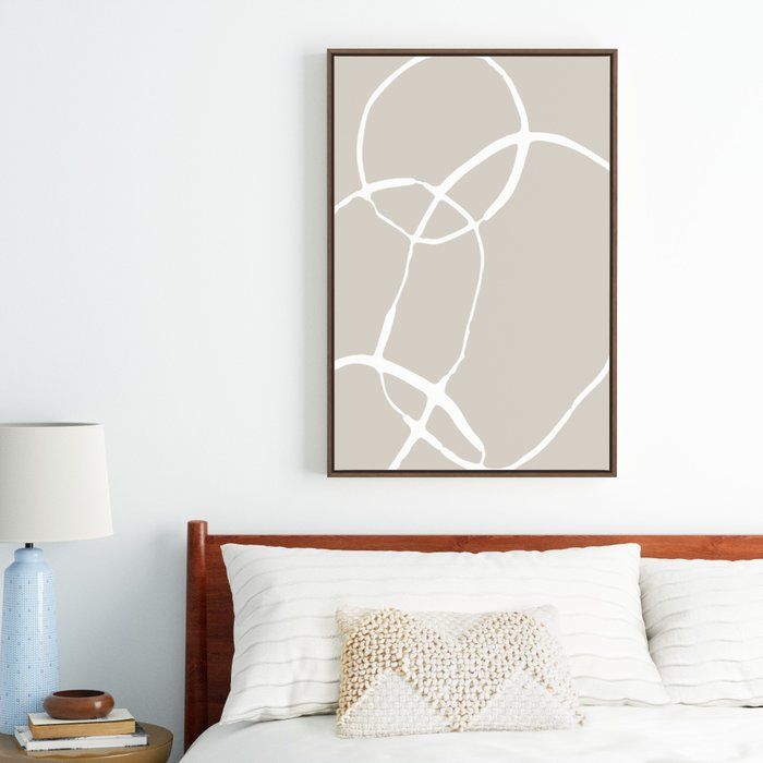 Industrial Decor Abstract Canvas with Frame-24"x36" thumbnail 3
