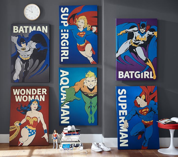 DC Comics Glow In The Dark Art Without Frame-24"x36" thumbnail 4