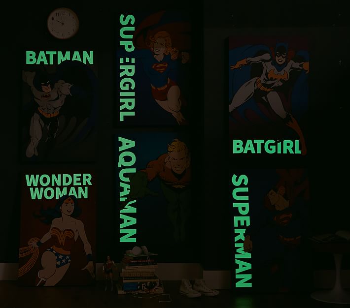 DC Comics Glow In The Dark Art Without Frame-24"x36" thumbnail 5