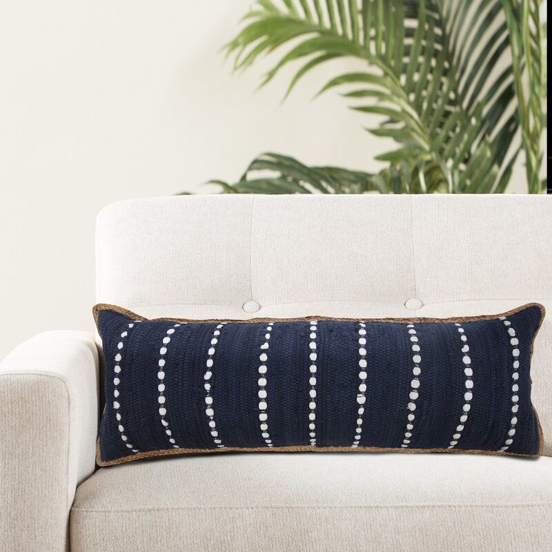 Fanelli Rectangular Pillow Cover With Insert-36"x14" thumbnail 5