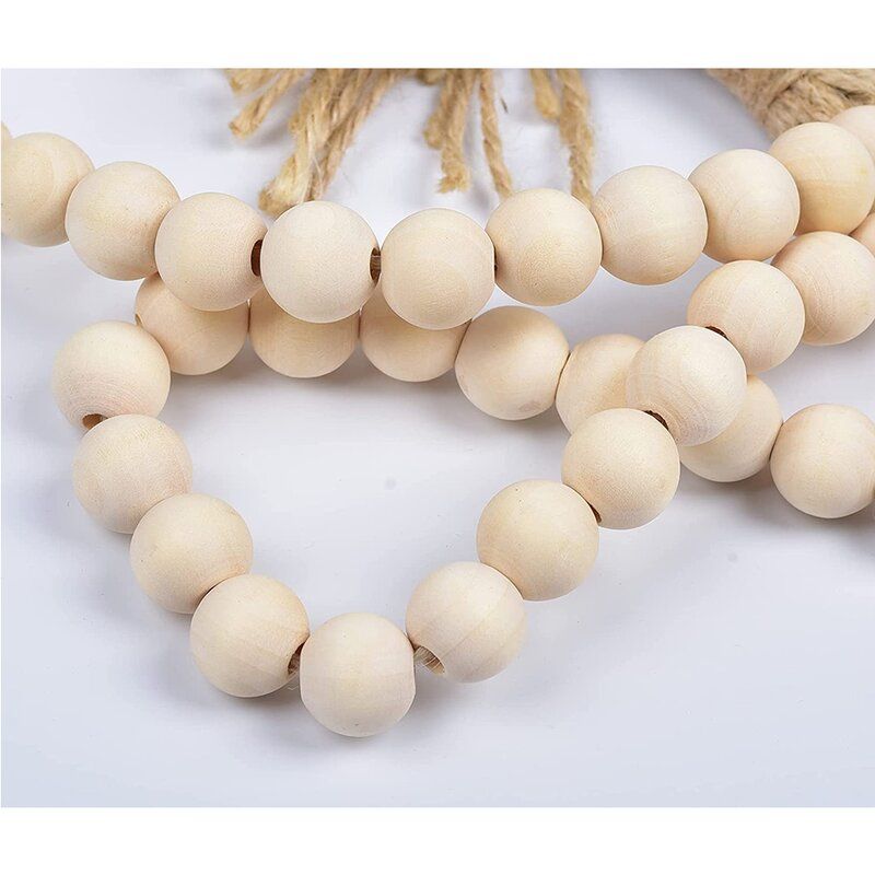 Cinda Rural Wooden Beads Rope Ornament Pendant thumbnail 3